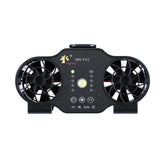 Outdoor Works Hanging Waist Fan USB Charging Air Cooling Ventilation Fan with LED Light for Hiking Traveling